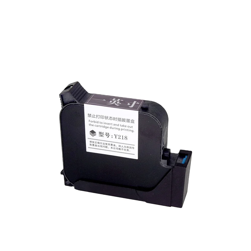 12.7mm  25.4mm  50.8mm 1 inch cartridge printing height head code solvent inkjet printer cartridge