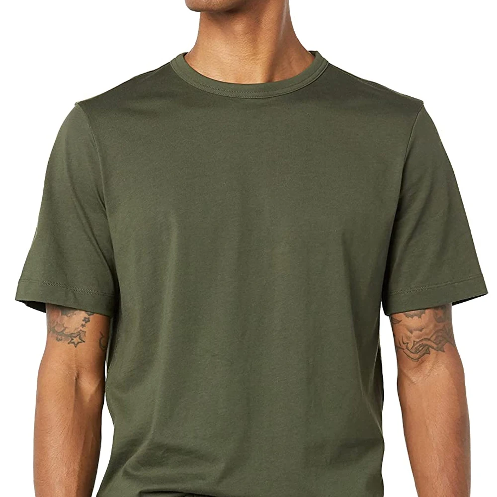 High Quality Wholesale Summer Streetwear Casual Fashion Men T-shirts Embroidery On T-shirt Polo Cotton T shirt With Custom Logo