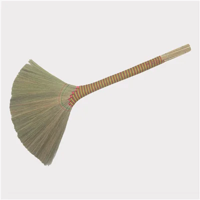 Broom, cleaning broom with handle, straw broom