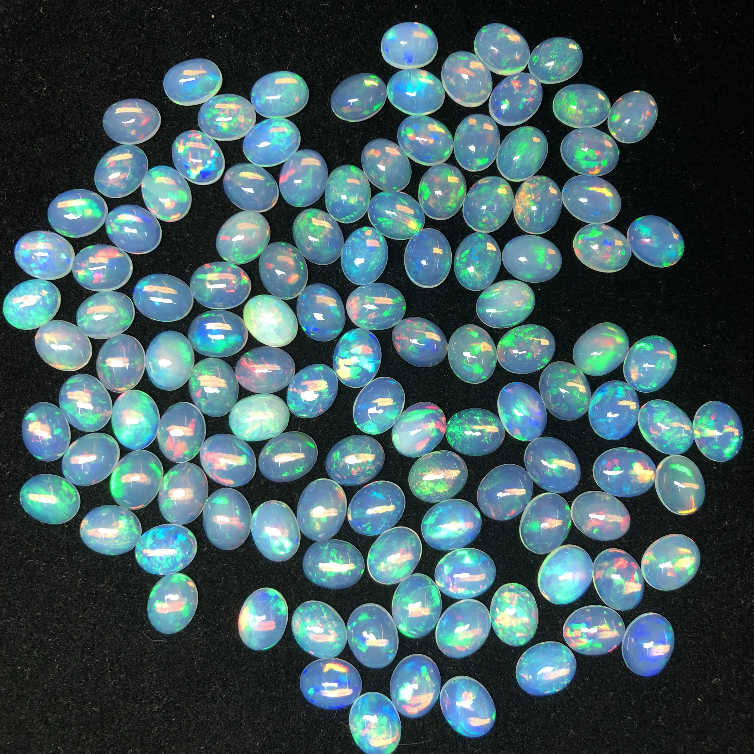 8x10mm Natural Ethiopian Welo Opal Smooth Loose Calibrated Cabochons Shop Online at Wholesale Price from  Manufacturer Alibaba