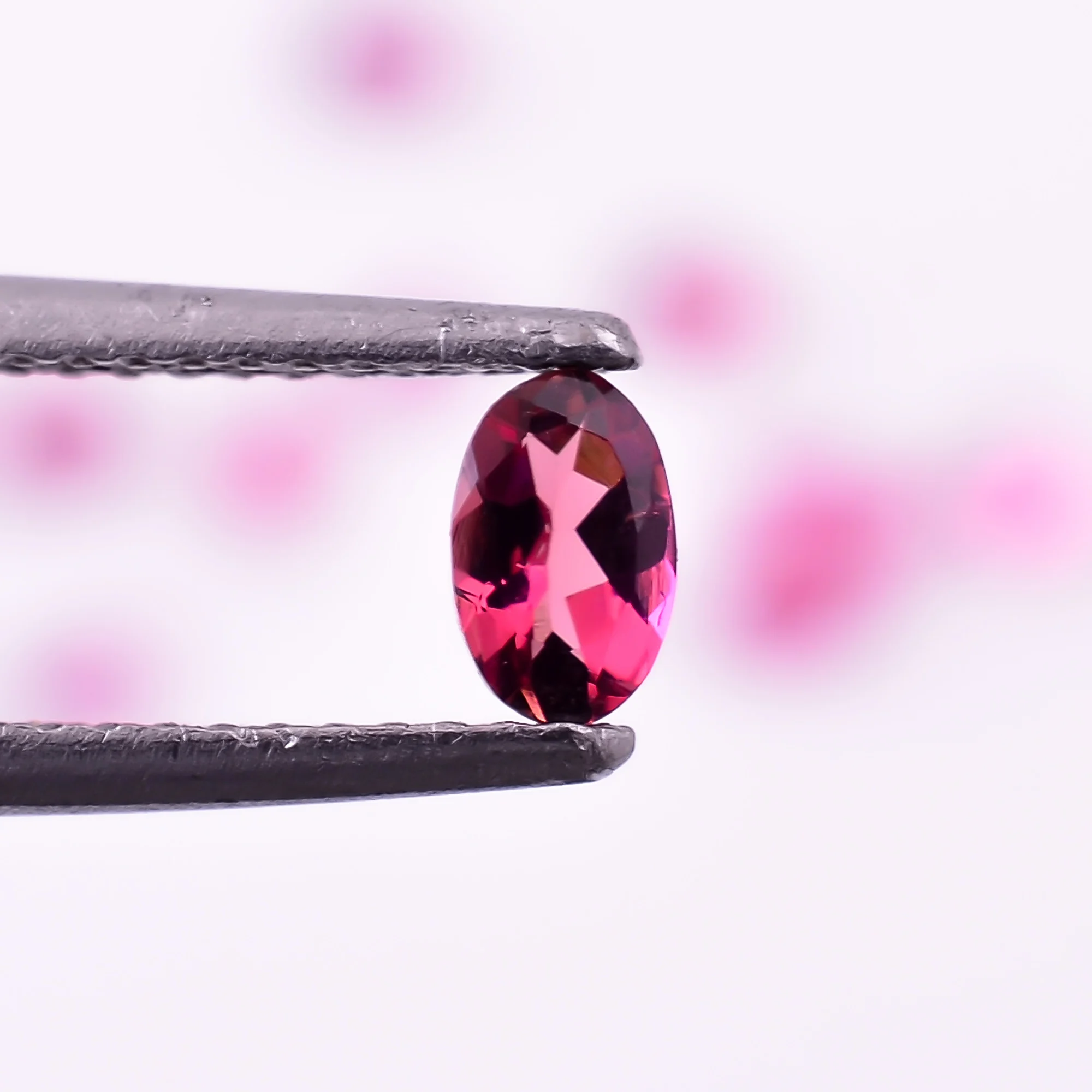 Natural Purple Rhodolite Garnet Oval Shape Brilliant Cut Loose Gemstone Wholesale Price For Jewelry Making Garnet Oval Cut Stone