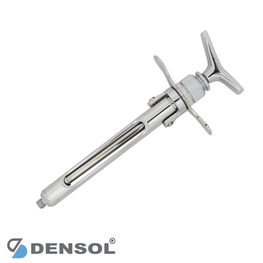 Dental Aspirating Syringes Single ring type syringe 2.2ml EU needle Spiral Hook Premium Dental Aspirating Syringes Cheap Prices