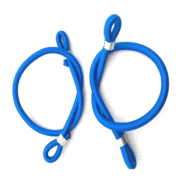 Embossing Logo Custom drawstring cord Colored Round draw string with tips Draw cords