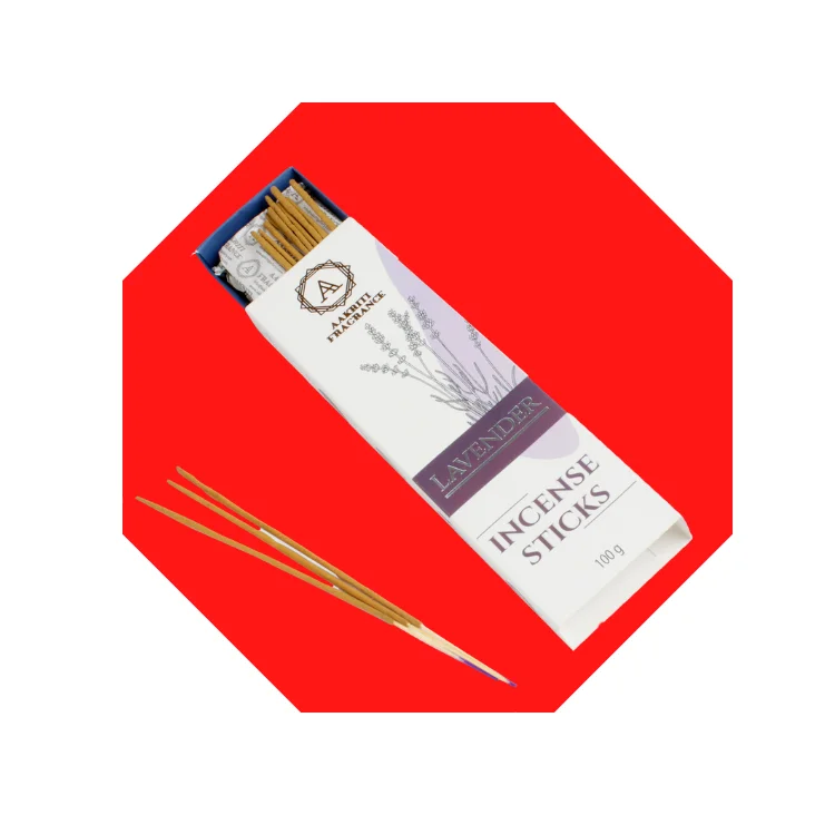 Hot Selling Lavender Flavored Tall Incense Sticks for Good and Strong Aroma Available at Bulk Price