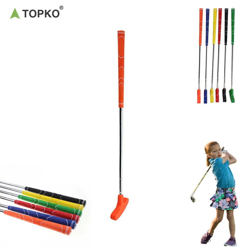 Topko Golf Mini Putters Double Side Kids Rubber Putter Golf Club Mini Putter Clubs For Kids & Adults Mini Golf Set