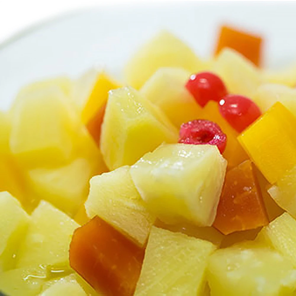 Best Price and Best Quality Canned Tropical Fruit Cocktail 108oz in Syrup - Canned Fruit Export from Thailand