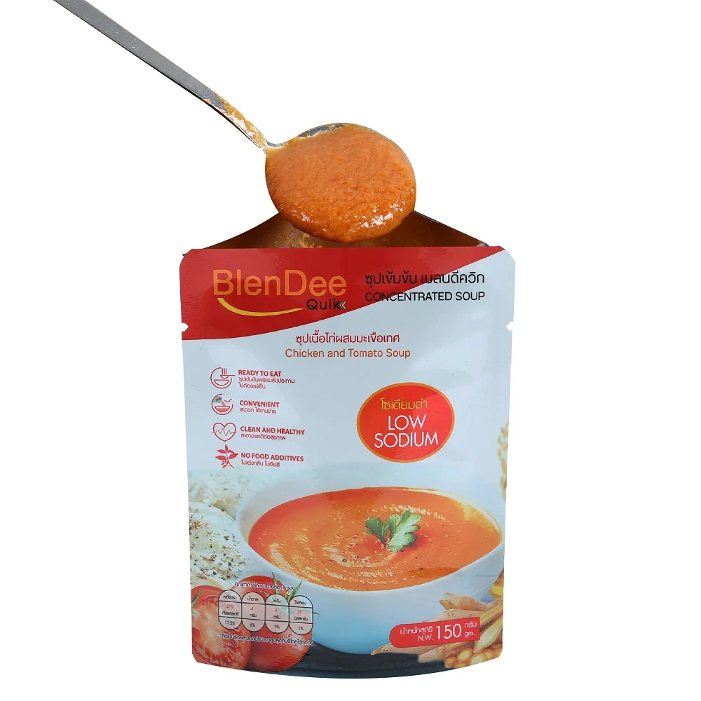 Wholesale Price Chicken and Tomato Concentrated Soup With Low Sodium Formula HACCP Certification