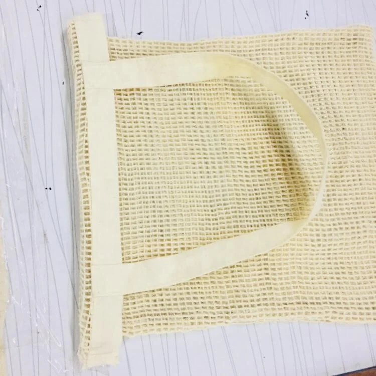 Reusable Cotton Mesh bags with Handle  Produce Bags Grocery Fruit Storage Shopping String Bag, DRAWSTRING bag, ebay amazon  lot