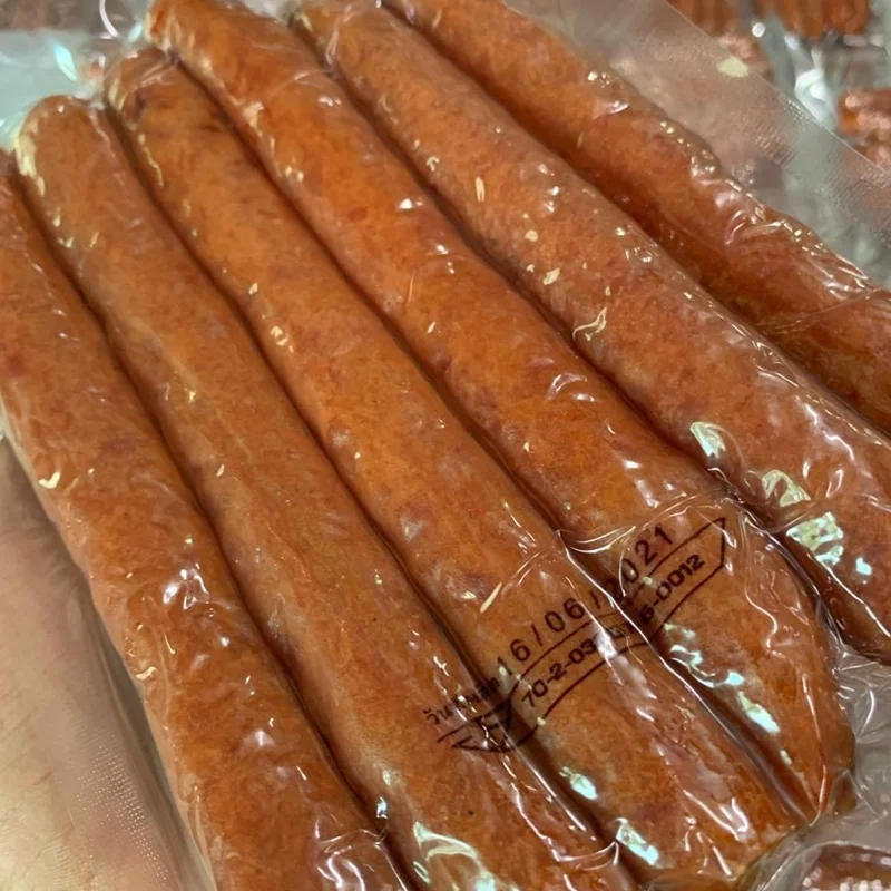 Premium Quality Pork Chinese Sausage Processed food from Thailand for Export