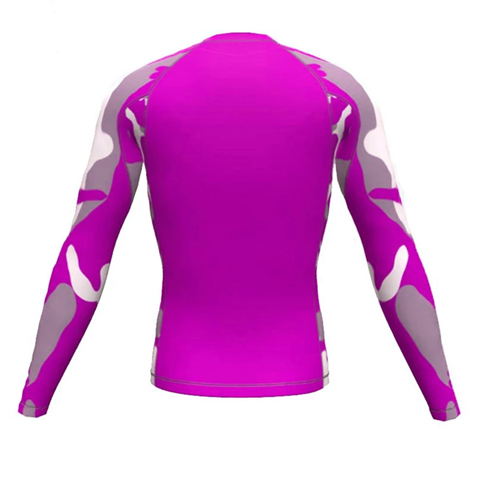 Adult Customize Swim Shirt UV Protection Long Sleeve Rash Vest Chlorine Resistant Rash guard Surfing Rash Guard 2021