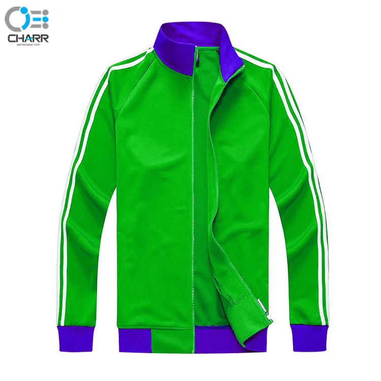 Wholesale Custom Cheap Man Leather Sport Fitness Jacket For Men Running Wear Breaker Jacket