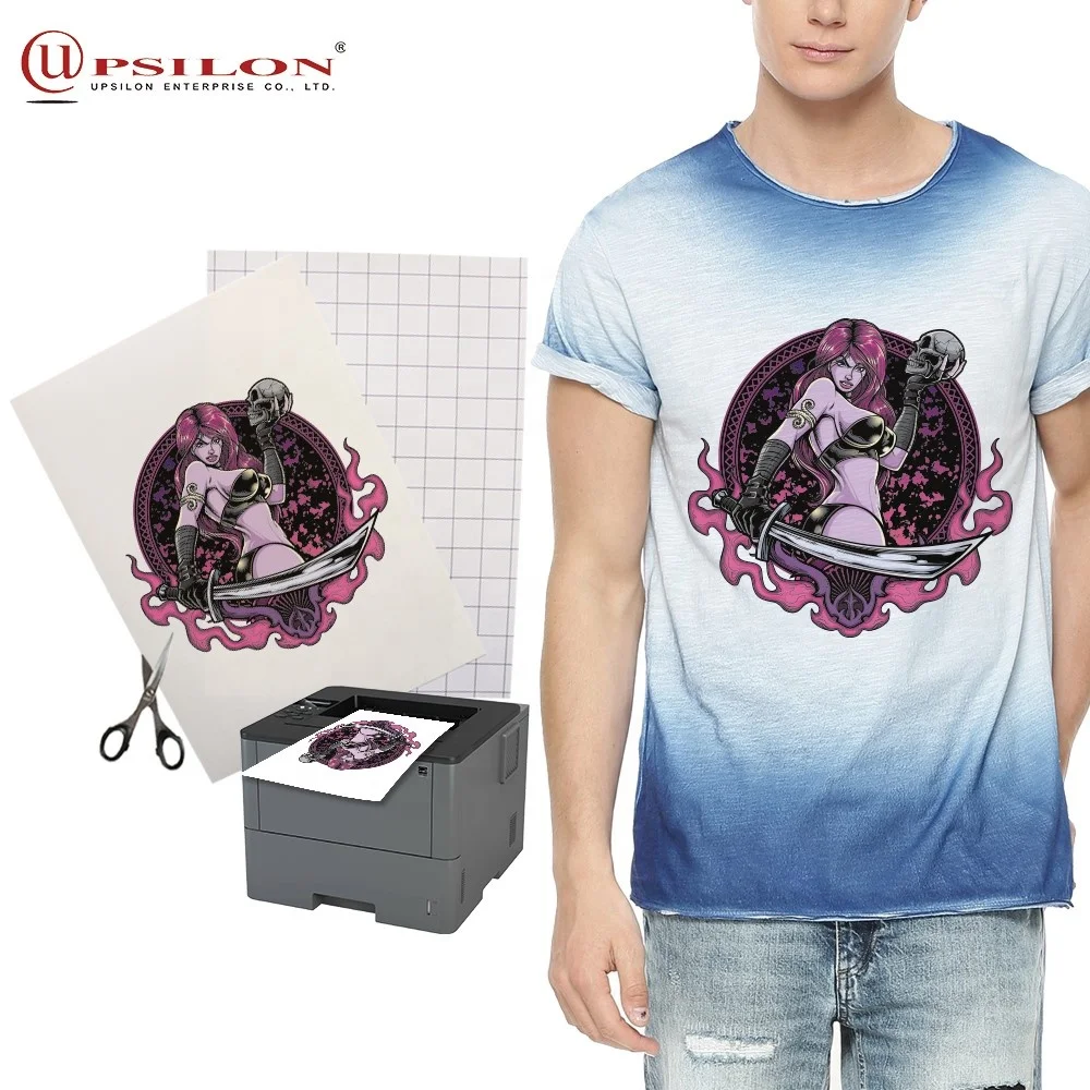Laser Tee Shirt Transfer Paper Iron On Sticker