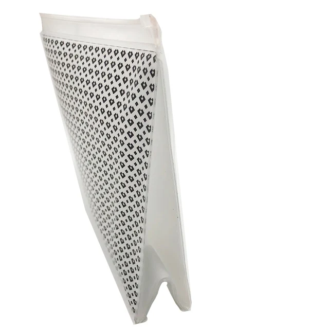 Eco-Friendly Customized Flexible Transparent PVC Silk-Screen Printing Pen Pouch With Zip Lock