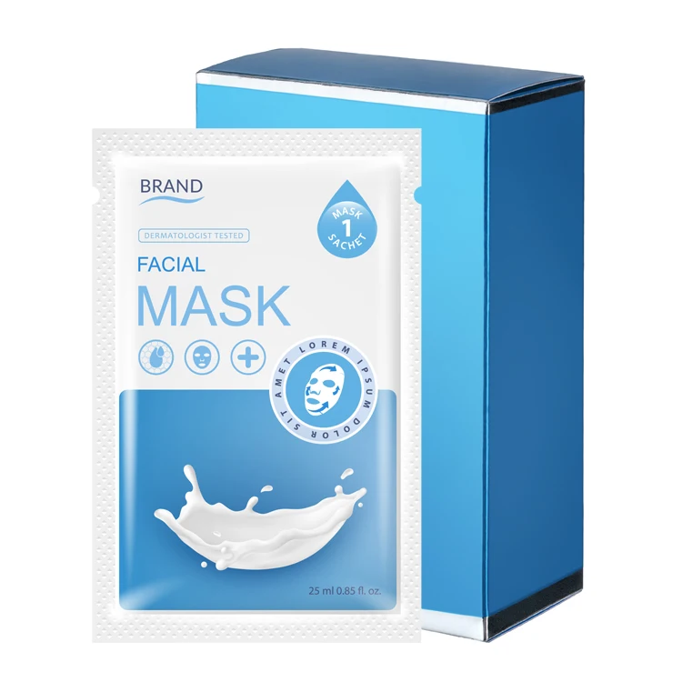 Anti Wrinkle Firming Anti Aging Lifting Biofiber Facial Mask Sheet Customized OEM ODM Private Label Biocellulose Face Sheet Mask