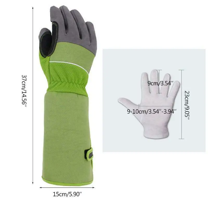 Outdoor Hand Protection Tig Barbecue Extra Long Forge Suede Grill Safety Kitchen gloves Work Welding Leather Gloves