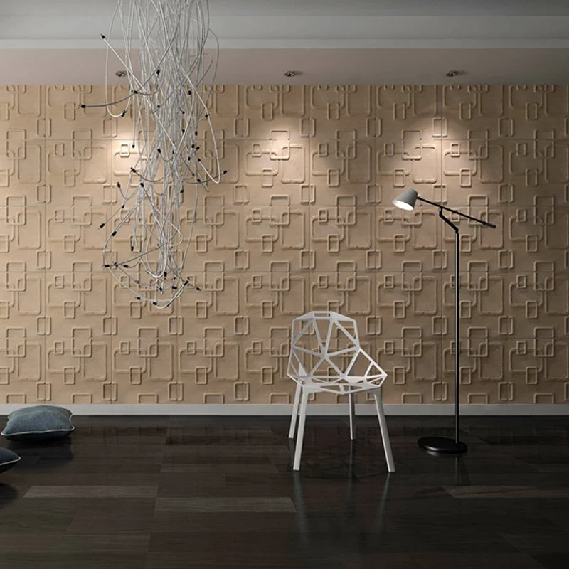 Термоформовочные пластиковые бесшовные 3d обои ПВХ стеновые панели для спальни