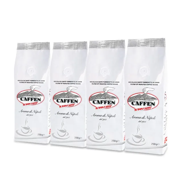 
CAFFEN | 250 g Coffee blend NAPOLI 70% arabic in beans with strong taste and an aroma of dried fruits 