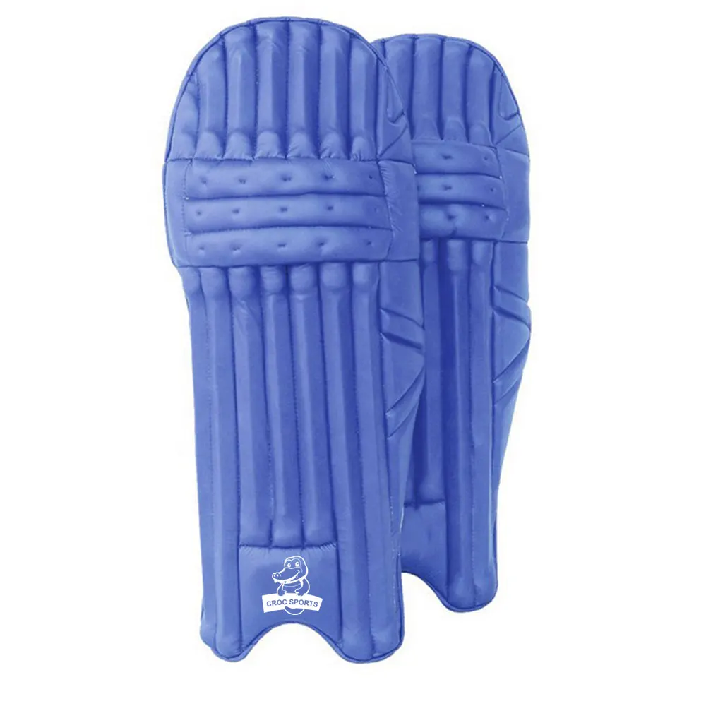 Sport Wear Training Cricket Pads Leather Made Customized Cricket Batting Pads