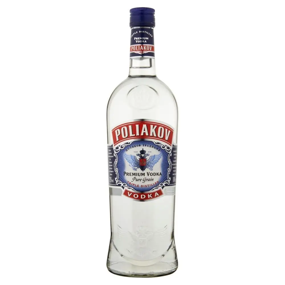 Vodka Poliakov 1,00 Litro 37,5% (R) 1.00 L.