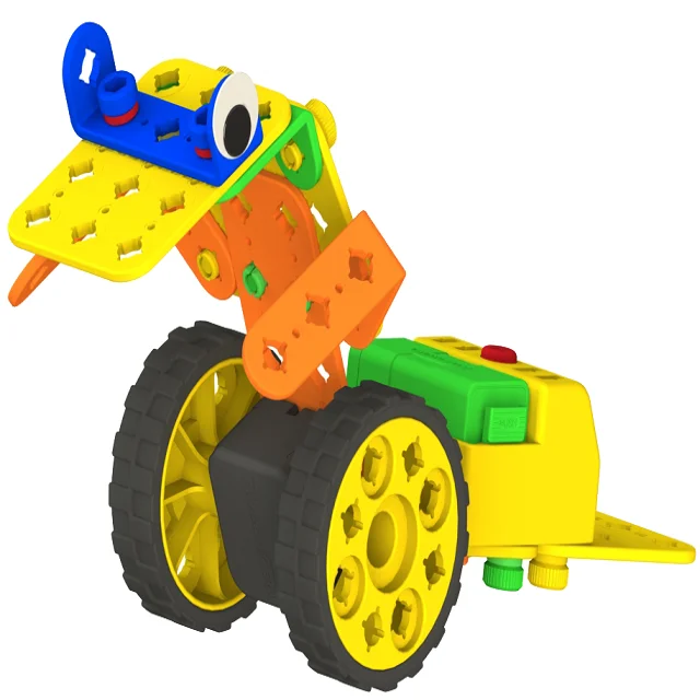 Korean DIY stem toy for education UARO BASIC + safe and easy toy robot for children to build