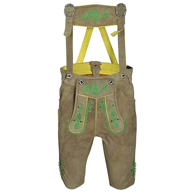 
German Bavarian Oktoberfest Trachyte Lederhosen Short 