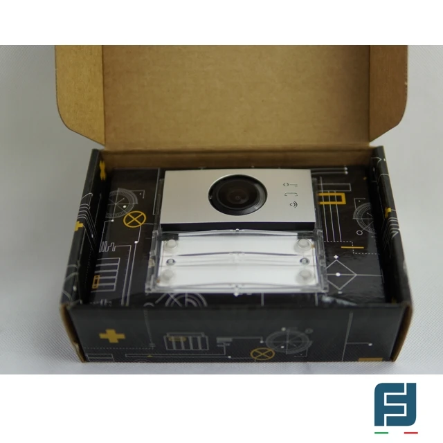 Top quality audio-video Farfisa CV2124AB module with elec door speaker and wideangle camera ready for villa