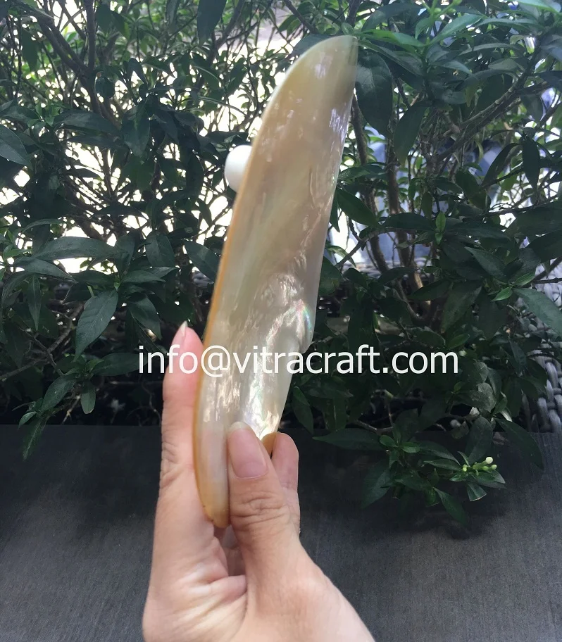 ELEGANT& ROYAL GOLD Pearl Plate , Mother Of Pearl Plate, Caviar Mop Dish.Made entirely from natural mussel shells