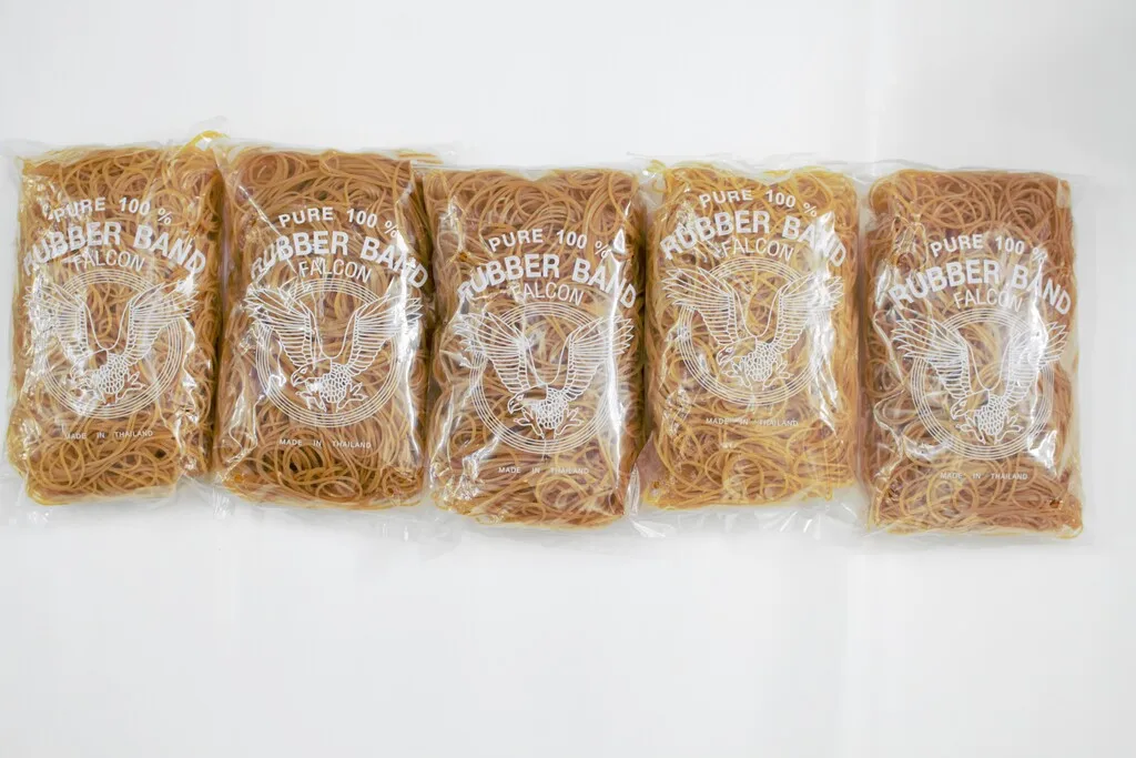 100% Natural Rubberbands - (Falcon Factory) Good Quality
