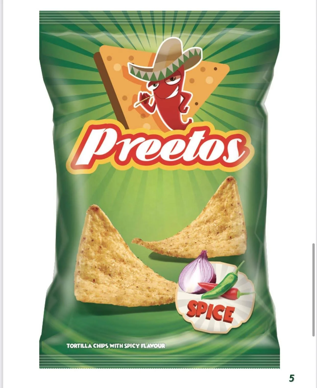 High Quality POTATO AND CORN  CHIPS SPICY CHEESE CLASSIC