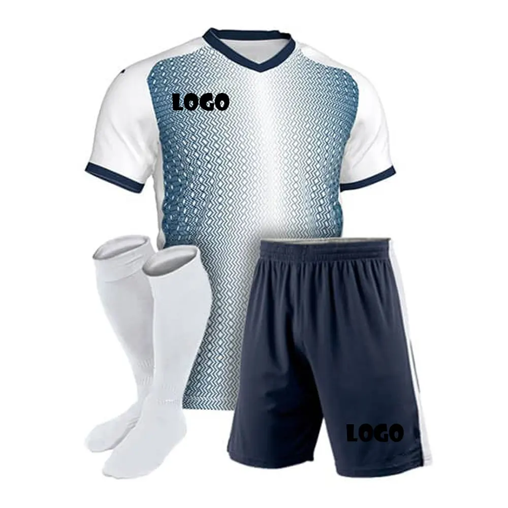 Sublimation Printed Football Shirt OEM Custom Made Soccer Jerseys Soccer Kits Uniform Team Shirt Soccer Wear 2020