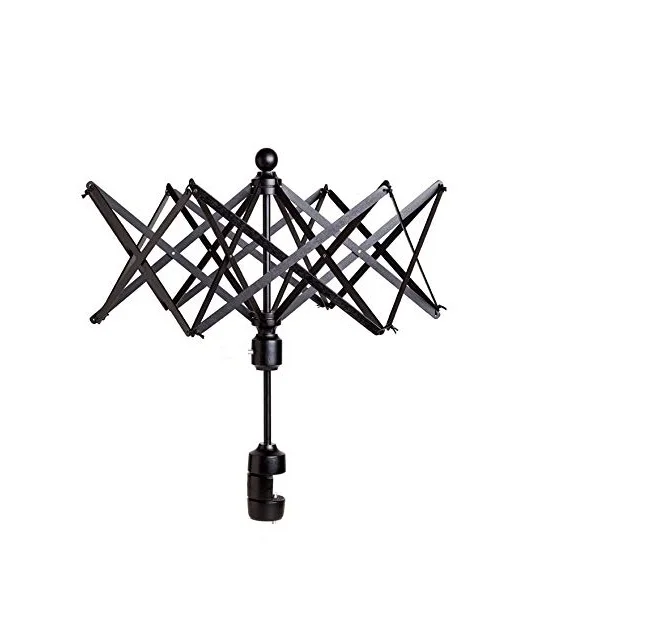 Black Umbrella Yarn Swift Winder Wood