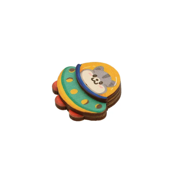 Милый хомяк на холодильник деревянные магниты для подарка день рождения сувениры