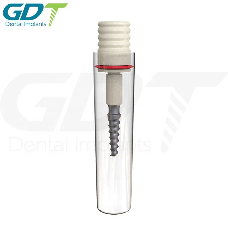 Self Drilling Narrow One-Piece Dental Implant SLA Coated Sterile, Israel Made
