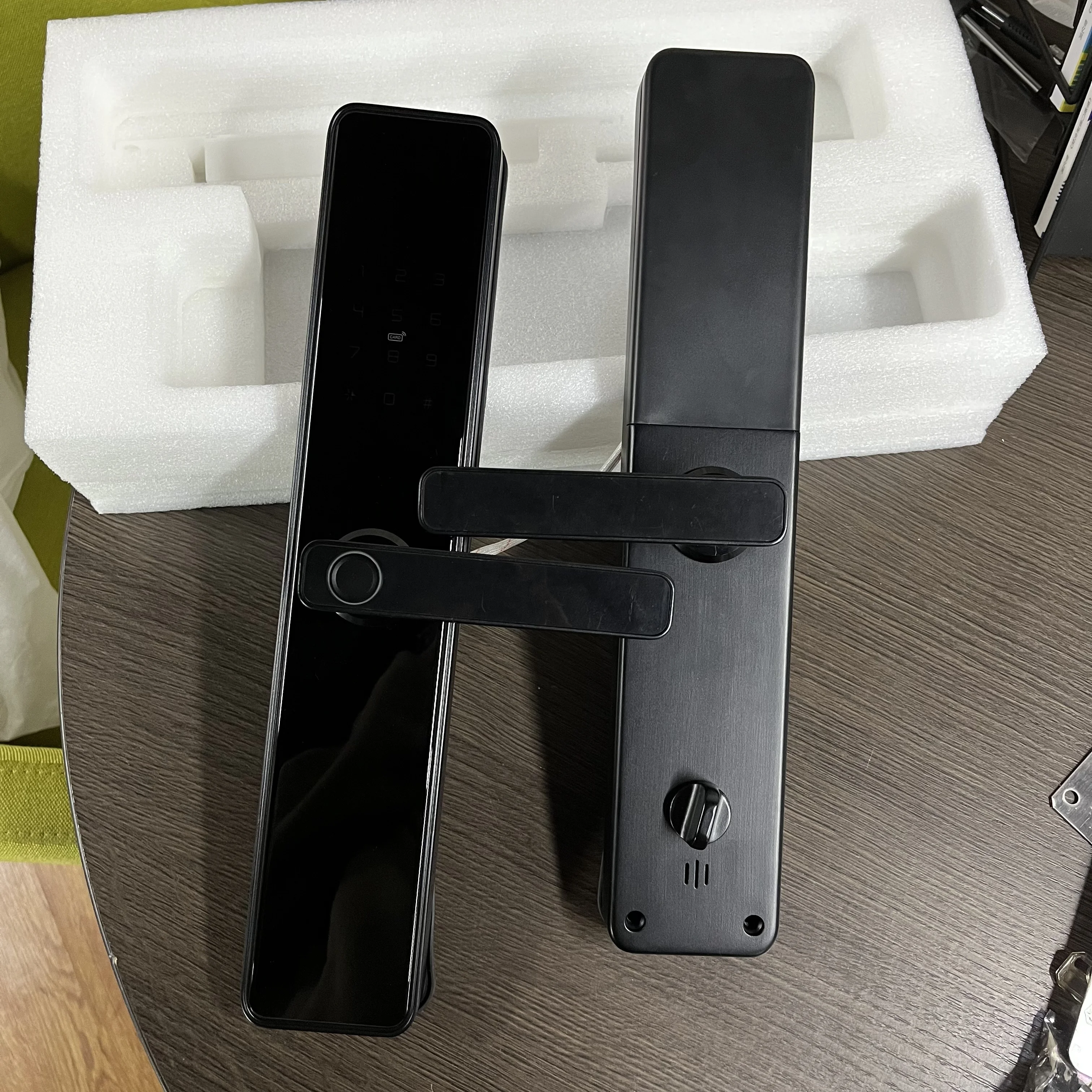 W09 JULU Factory 7 Разблокировка TTLock Tuya APP Электрический сканер отпечатков пальцев bd безопасность lok замок цифровой замок смарт