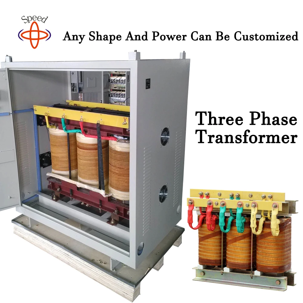 Electric Transformers 3 Phase Step Up Transformer Customized