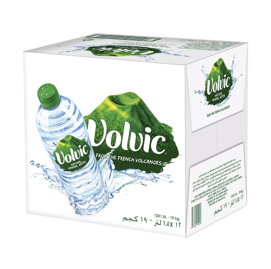Premium Quality Volvic Sparkling / Natural Mineral Water 500ml, 1L, 1.5L Packs At Whole Sale Price