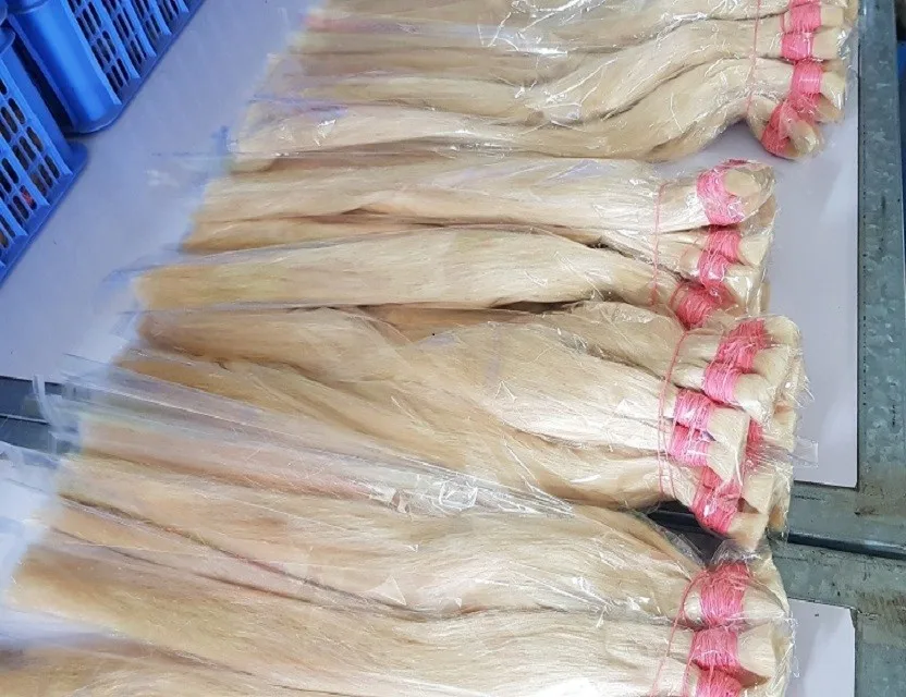 human hair, double drawn, 8'-30', bleach the 613 color