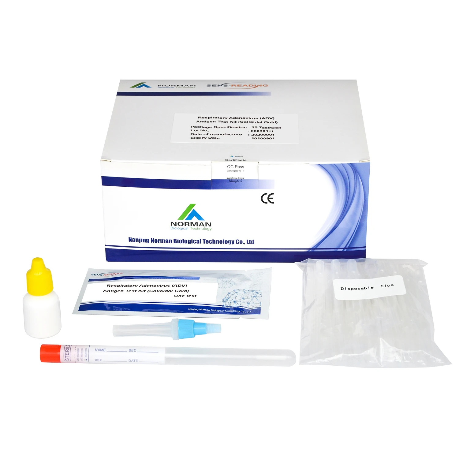 One Step Medical  Adenovirus Test AV Rapid Stool Test Kits  ADV Testing diagnostic kit