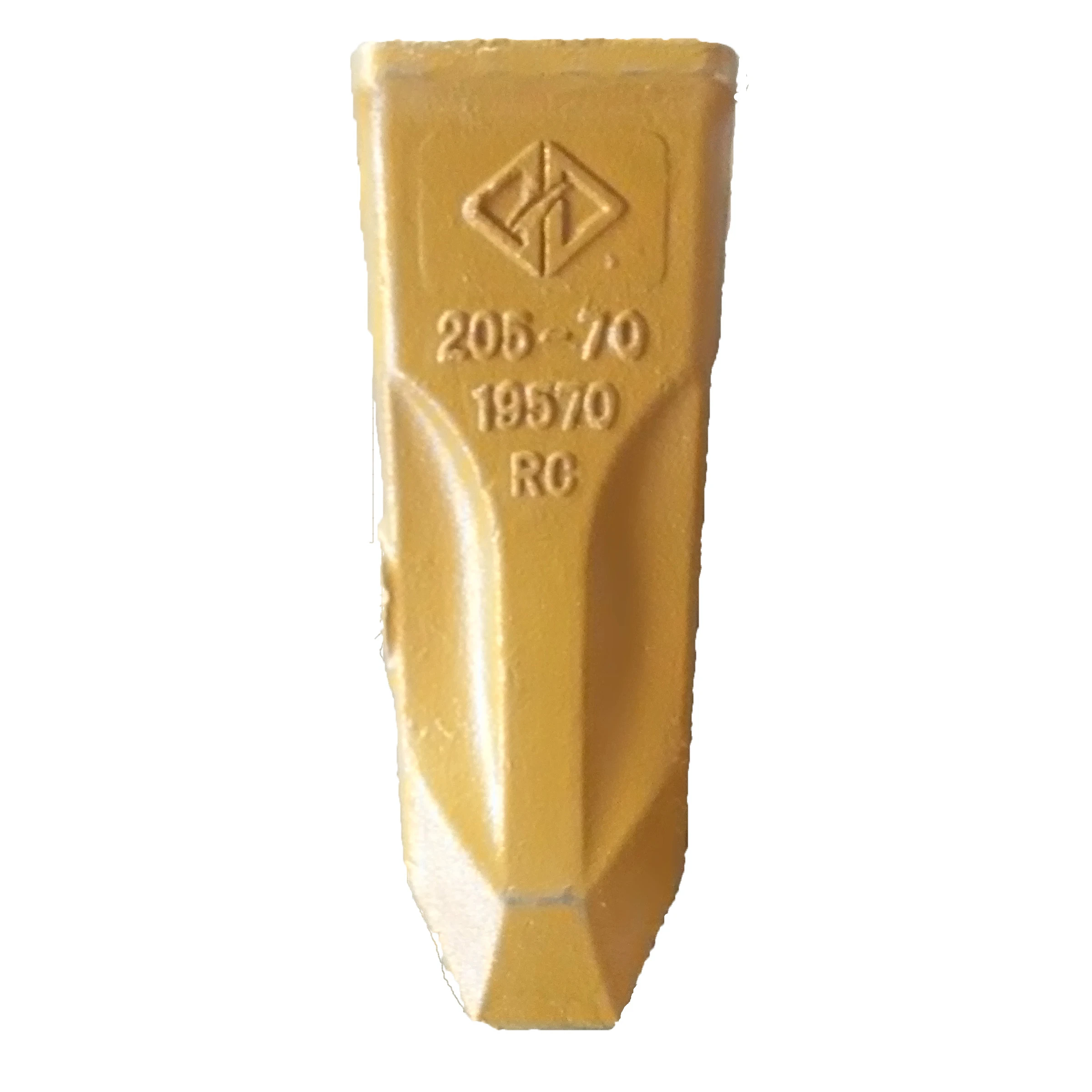 PC200 / PC300 Excavator Spare Parts Komasu Rock Bucket Teeth Point19570RC