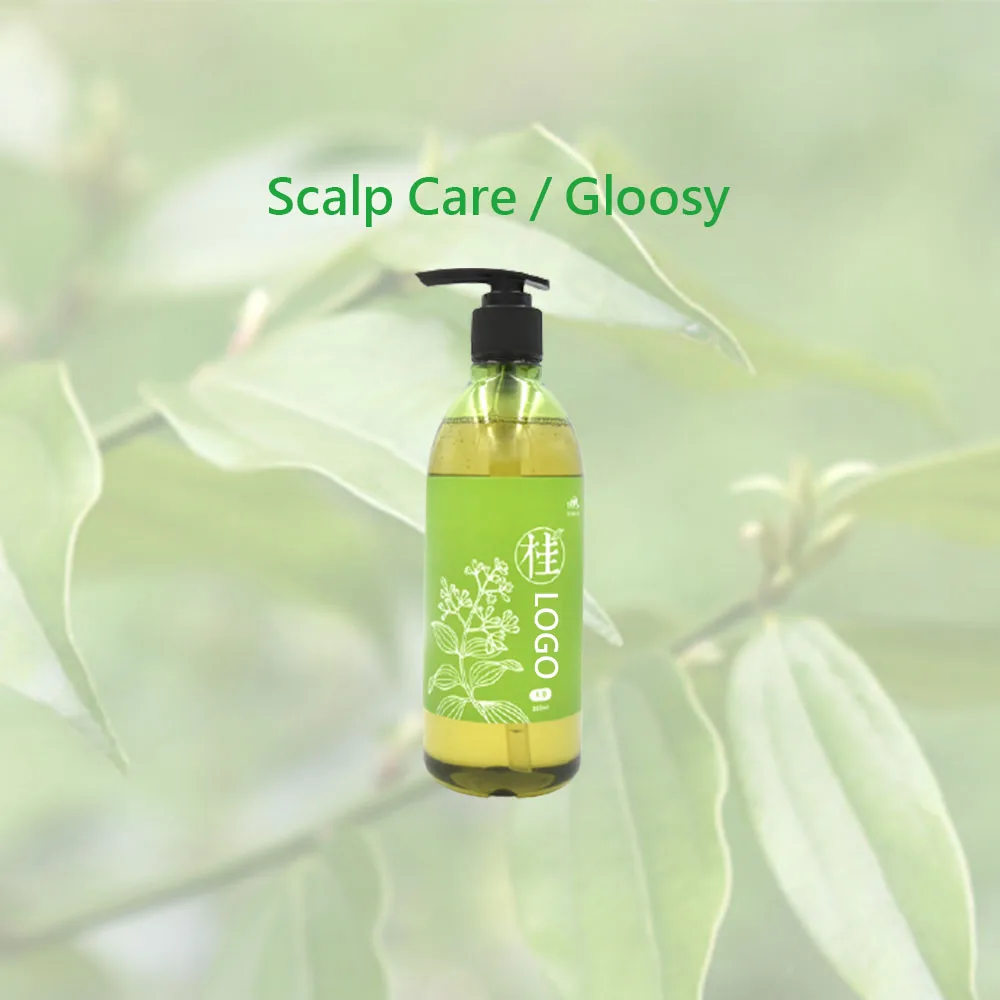 
OEM ODM Hair Vegan Herbal Hair Shampoo with pleasant smell indigenous cinnamon tree 