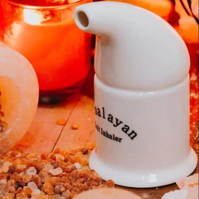 Handmade Popular Ceramic Filter Himalayan natural salt inhaler
