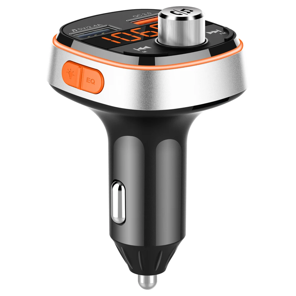 Best selling car Fm Transmitter Bluetooth FM transmitter Car Mp3 Player dual usb car charger BC51