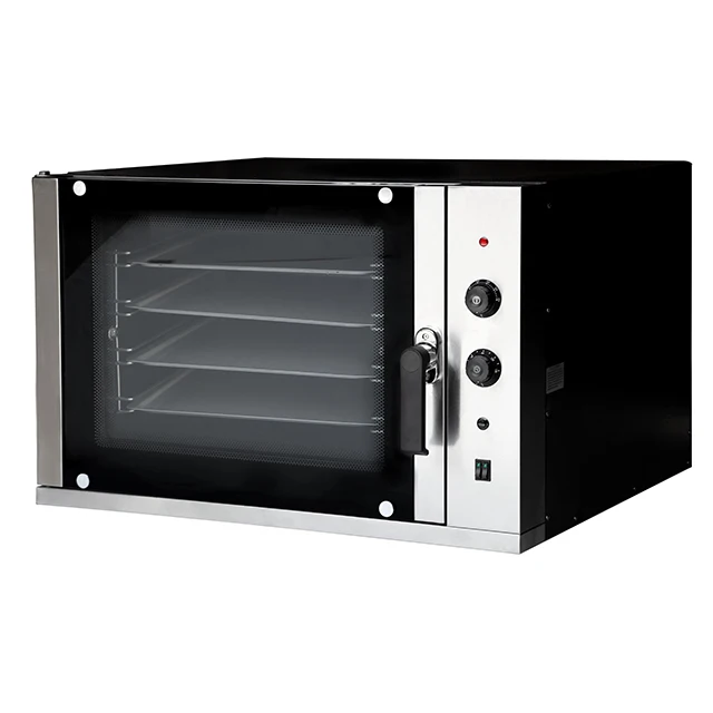 NFC-4, 4 pans 60 on 40 Commercial Electric Bakery  convection Oven with Spray with Top Heating Element