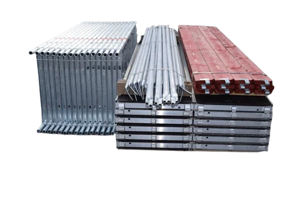 Narrow scaffolding with steel deck 21 m square Scaffold Ring lock Other Ladders & Scaffoldings