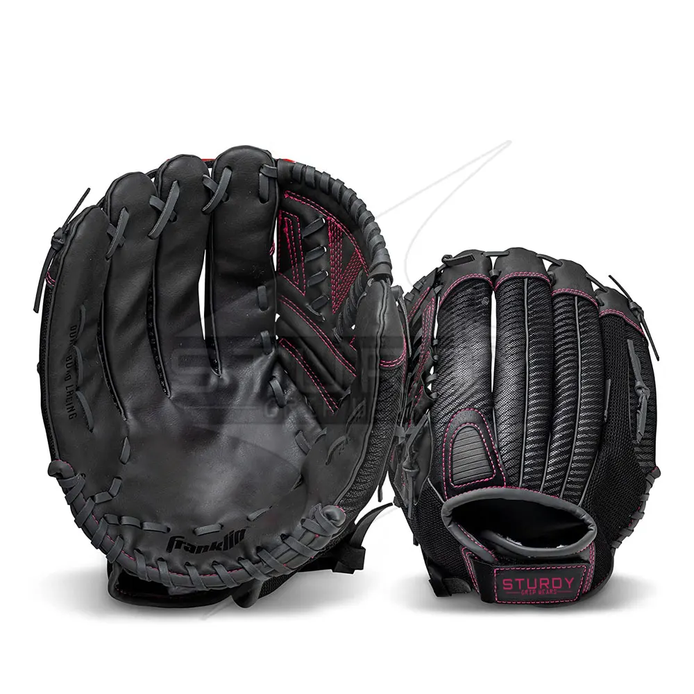 Фабричные OEM сверхпрочные бейсбольные перчатки синтетические для чистки софтбола бейсбола