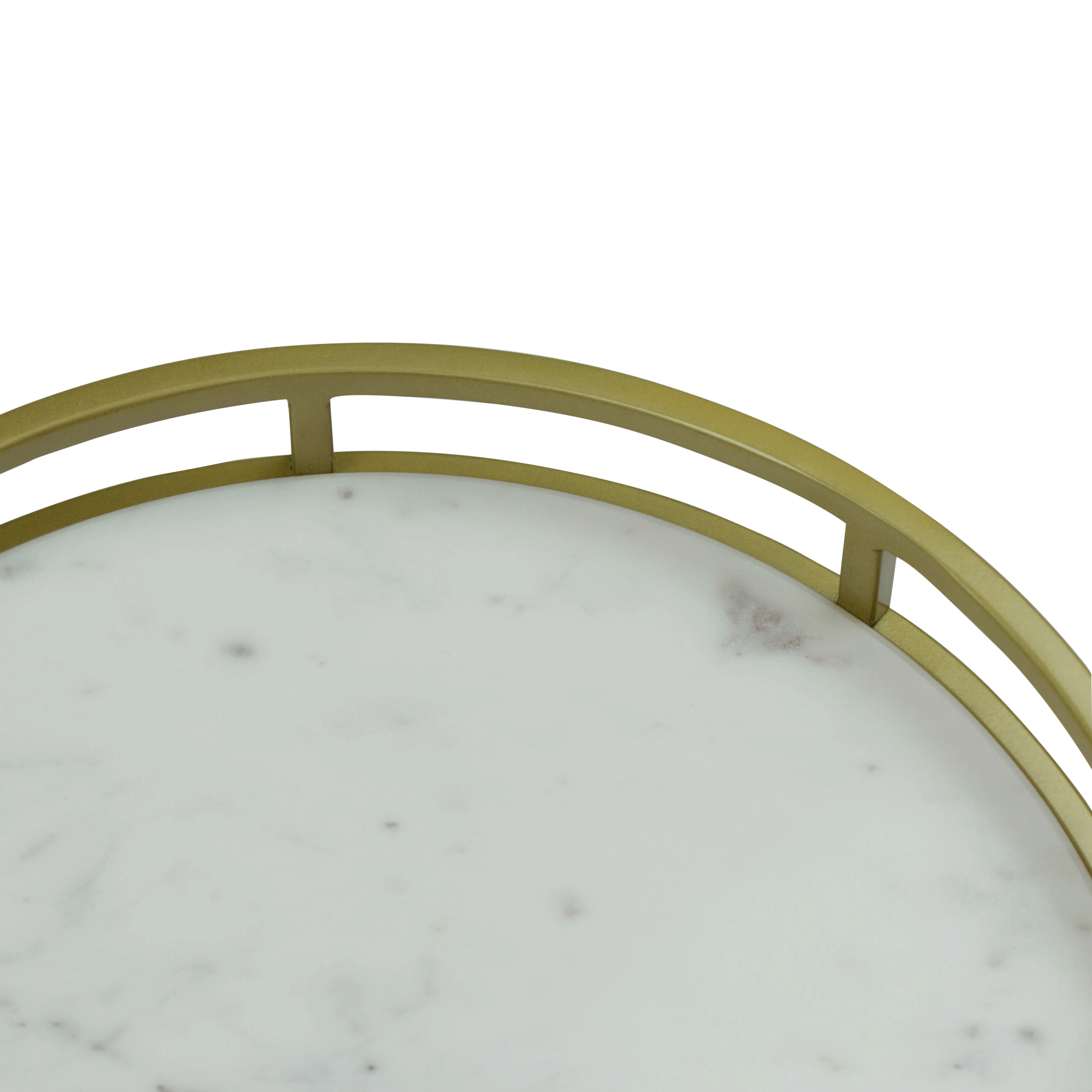 
Multi purpose Round Marble Tray 