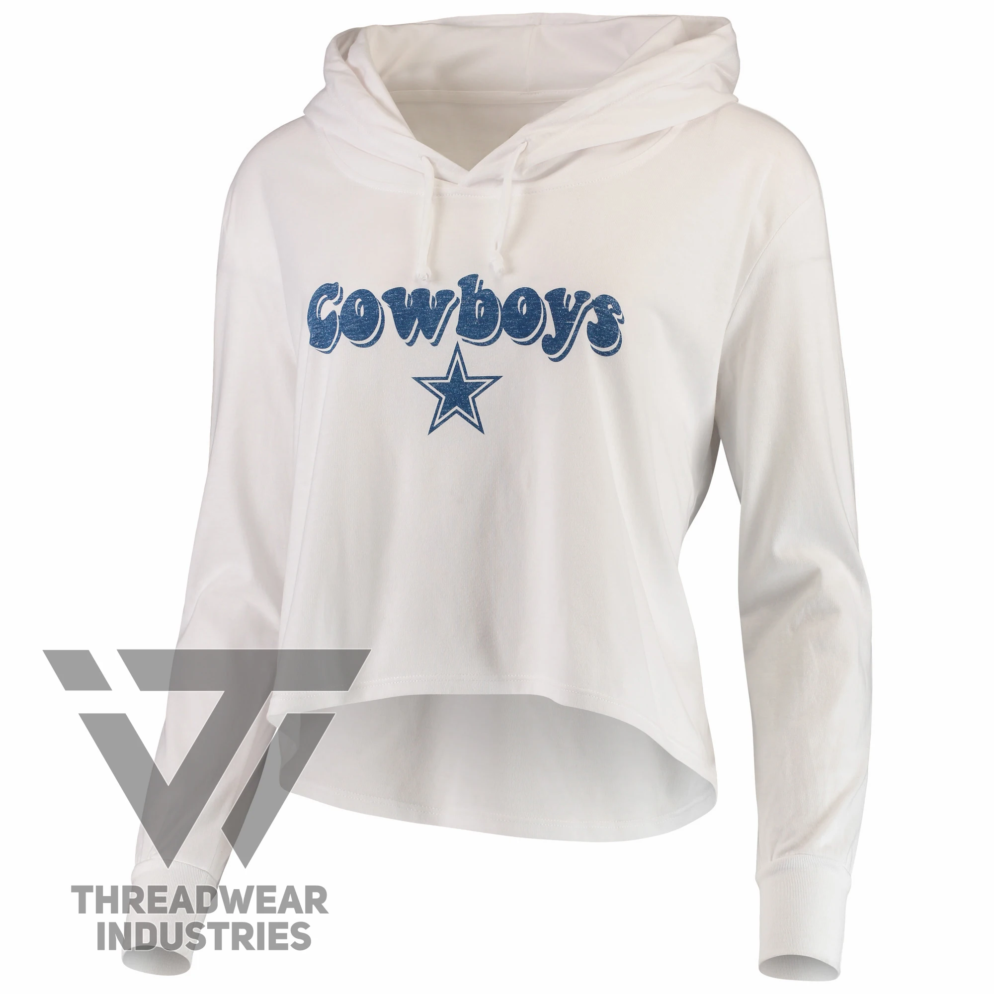 Изготовленный На Заказ термальный для выступлений НФЛ Даллас ковбойский футбол Исторический Логотип пуловер толстовка с капюшоном