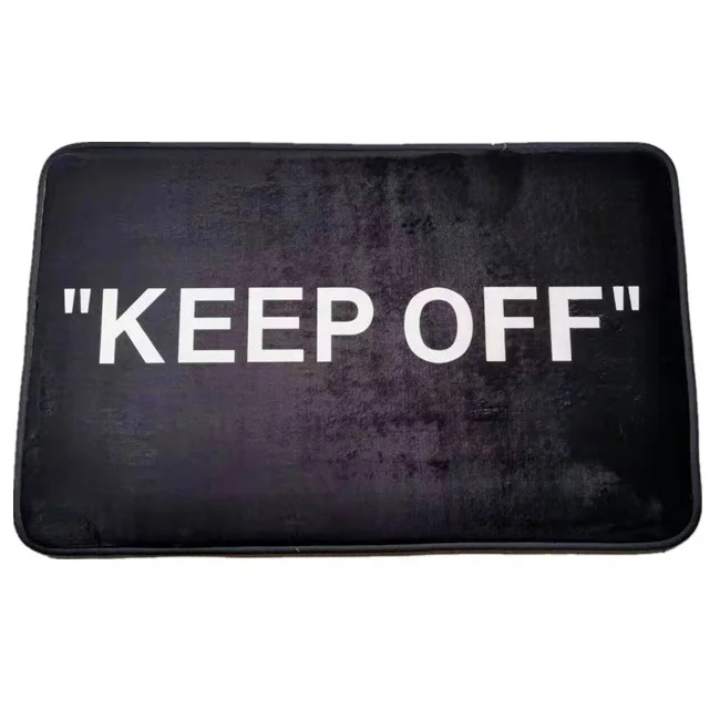 drop shipping SUP Coral fleece mat Keep off Flannel mat Custom Printed  Sneaker Keep off  Door Floor Mats Doormats