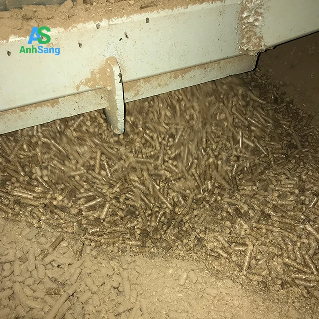 Loading Container Biomass Pellets For Boiler Fired