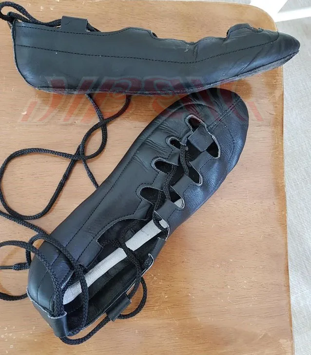 Wholesale high standard practice irish ghillies leather dance shoes
